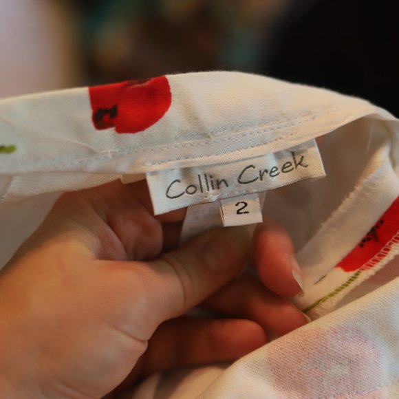 Collin Creek | Poppy Print Pencil Midi Skirt - Picture 4 of 8